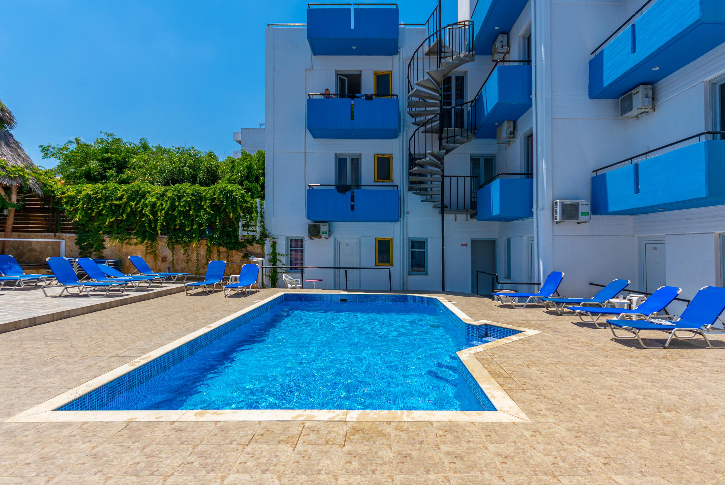 Simple Blue Hotel